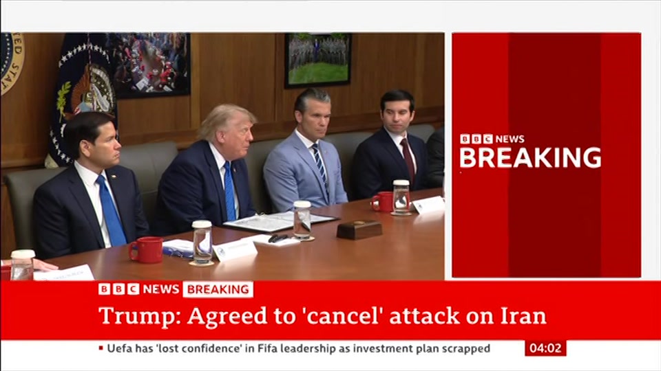 Still from BBC News at 2:00