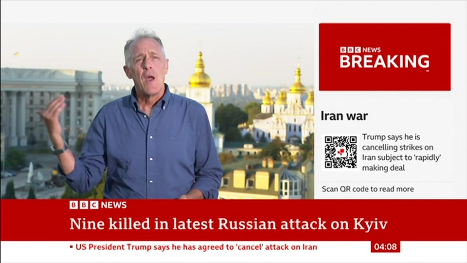 Still from BBC News at 8:00