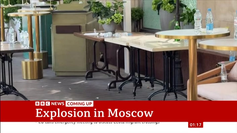 Still from BBC News at 17:00