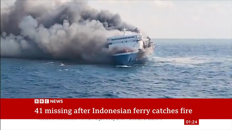 Still from BBC News at 24:00