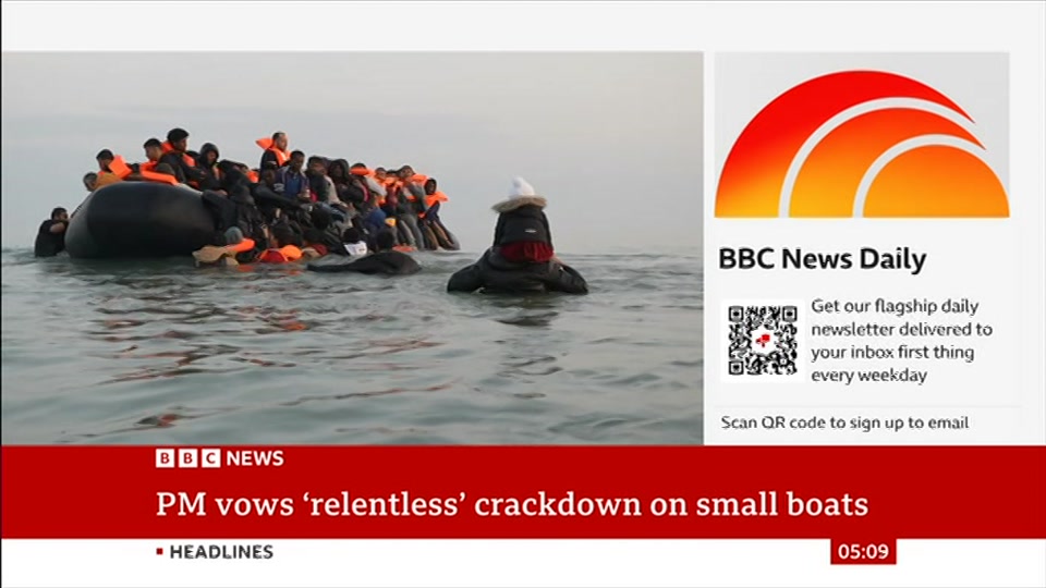 Broadcast still at 9m. BBC NEWS, BBC News, 3 August 2026.