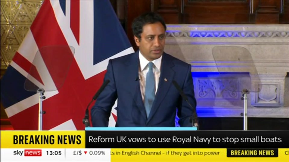 Still from Sky News at 5:00