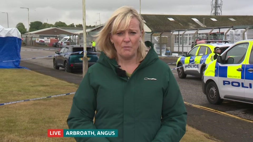 Broadcast still at 4m. ITV1, ITV Lunchtime News, 3 August 2026.
