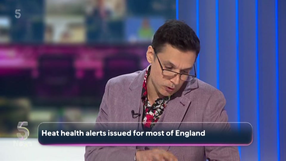 Still from Channel 5 at 12:00