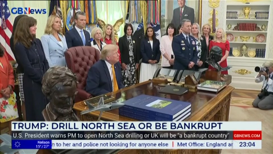 Still from GB News at 4:00