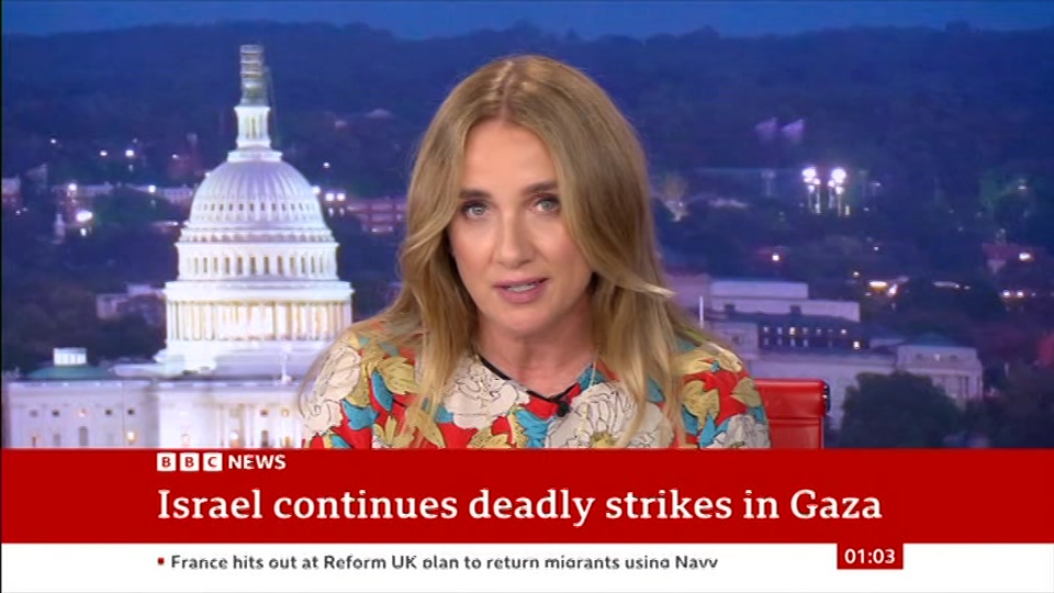 Still from BBC News at 3:00