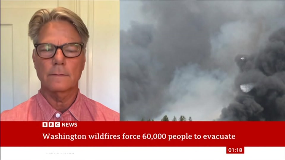 Broadcast still at 18m. BBC NEWS, BBC News, 4 August 2026.