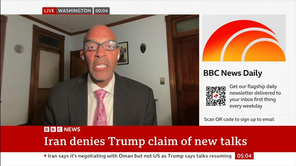Broadcast still at 4m. BBC NEWS, BBC News, 4 August 2026.