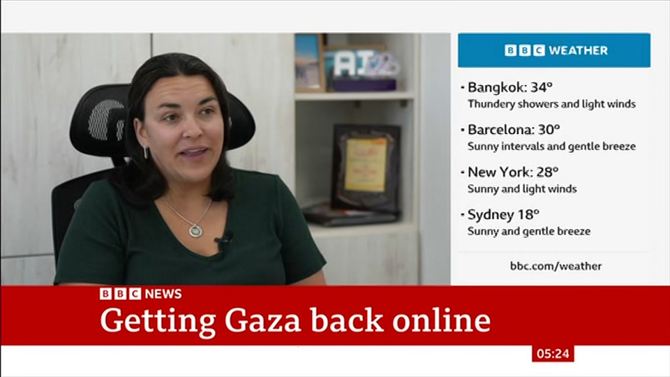 Still from BBC News at 24:00