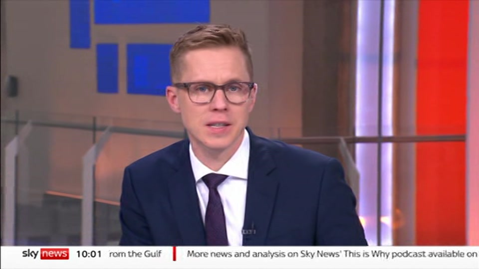 Still from Sky News at 1:00