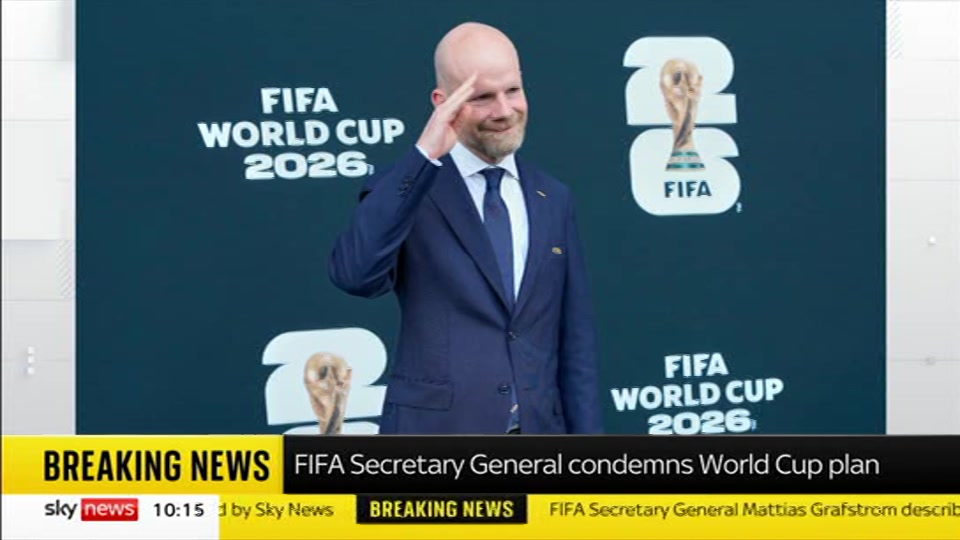 Still from Sky News at 15:00