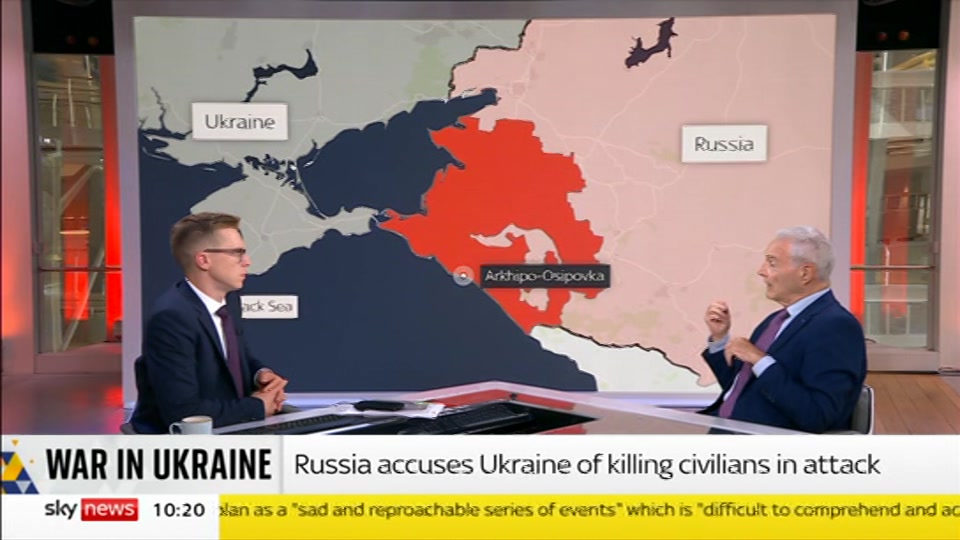 Still from Sky News at 20:00