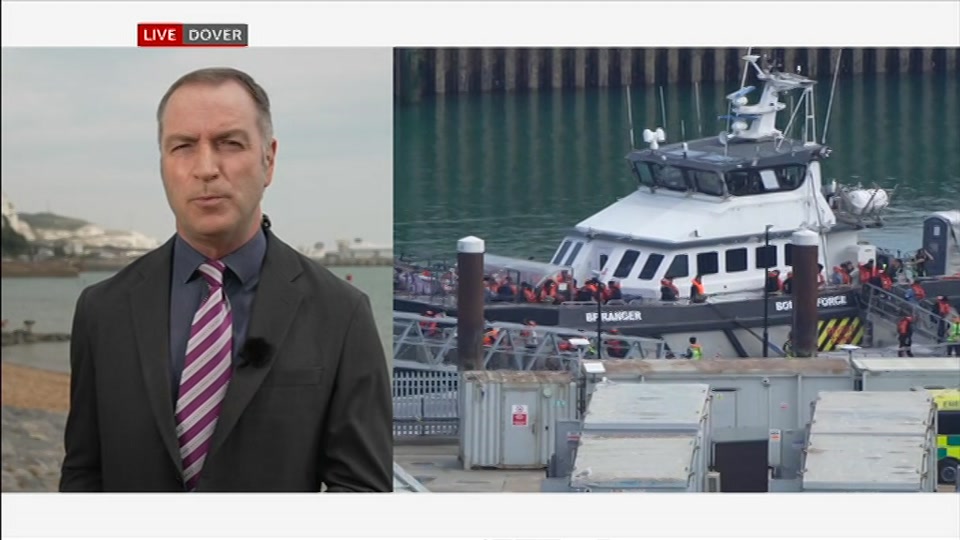 Broadcast still at 9m. BBC ONE West, BBC News at One including..., 4 August 2026.