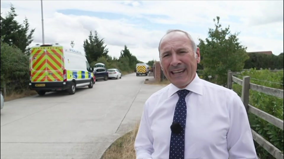Broadcast still at 36m. BBC ONE West, BBC News at One including..., 4 August 2026.