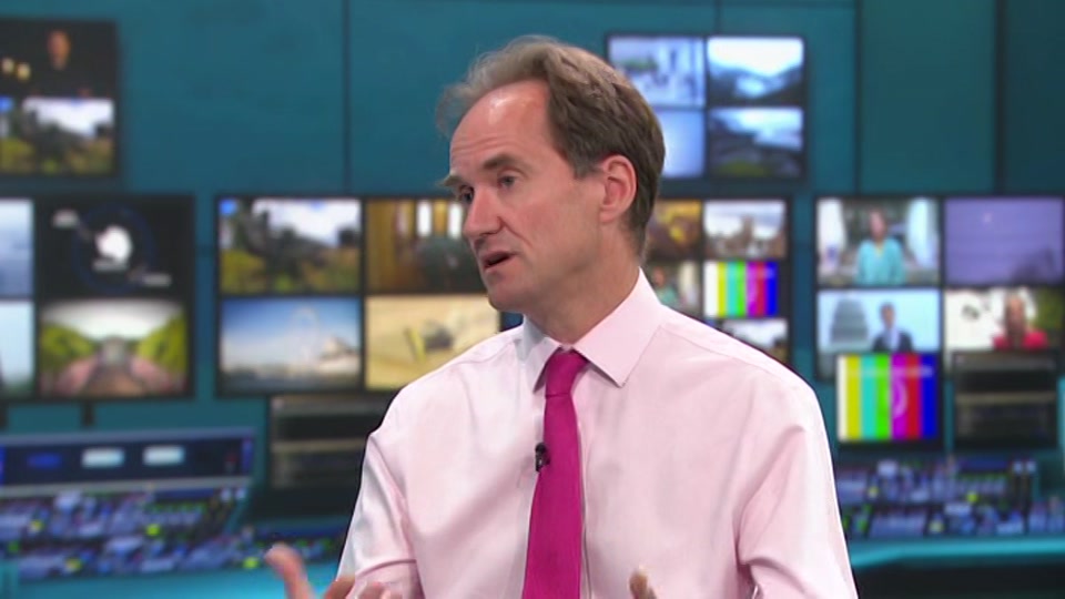 Broadcast still at 9m. ITV1, ITV Lunchtime News, 4 August 2026.