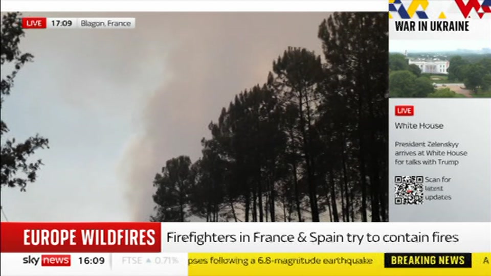 Still from Sky News at 9:00