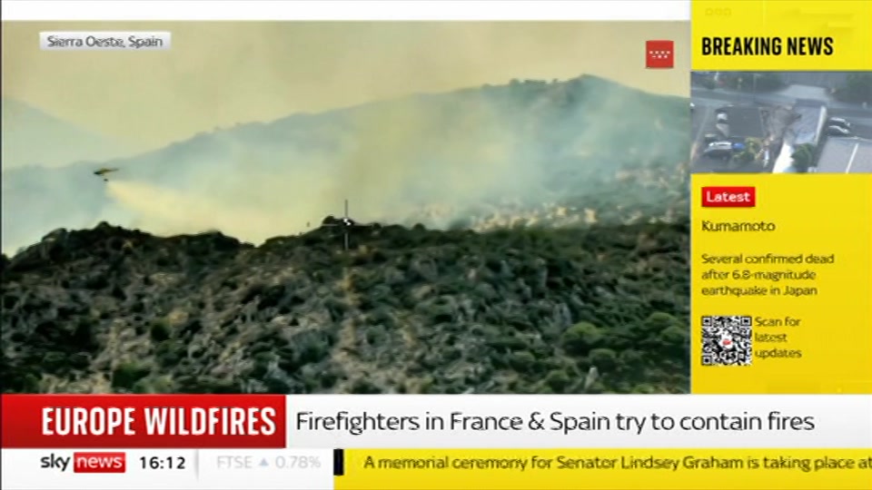 Broadcast still at 12m. Sky News, Sky News Today with Jayne Secker, 28 July 2026.