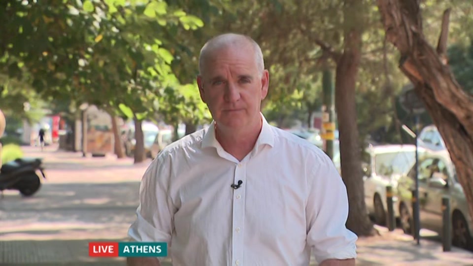 Broadcast still at 4m. ITV1, ITV Lunchtime News, 5 August 2026.