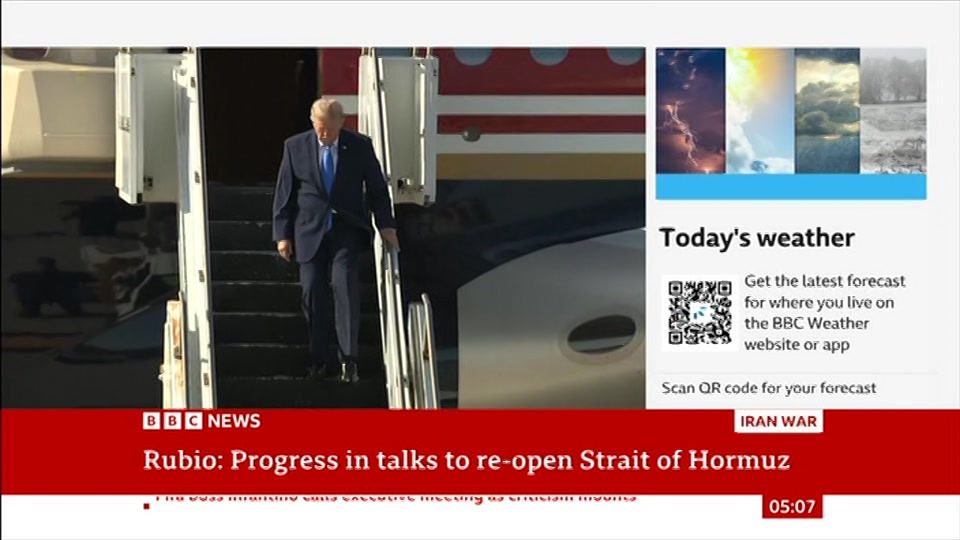 Still from BBC News at 7:00