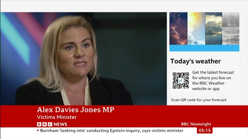 Still from BBC News at 15:00