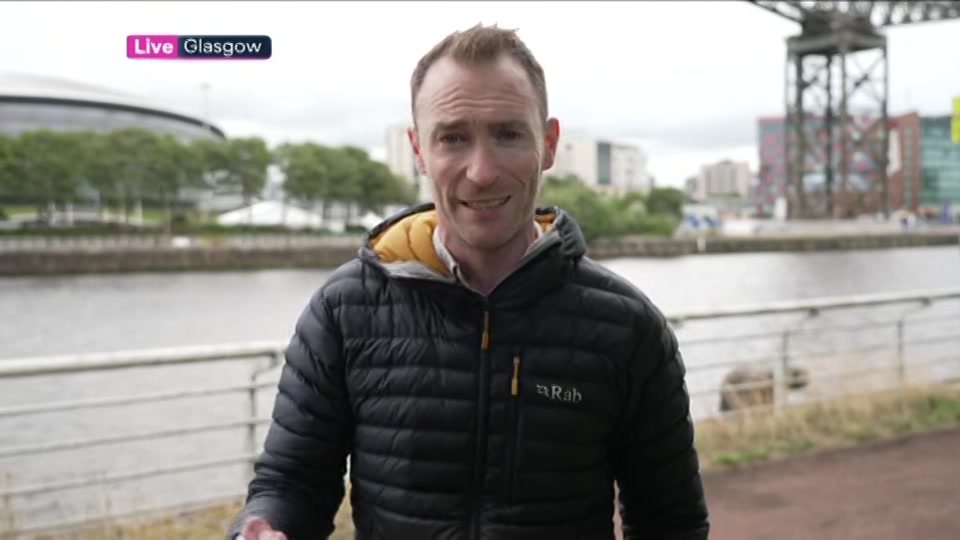 Broadcast still at 6m. 5, 5 News with Dan Walker, 5 August 2026.