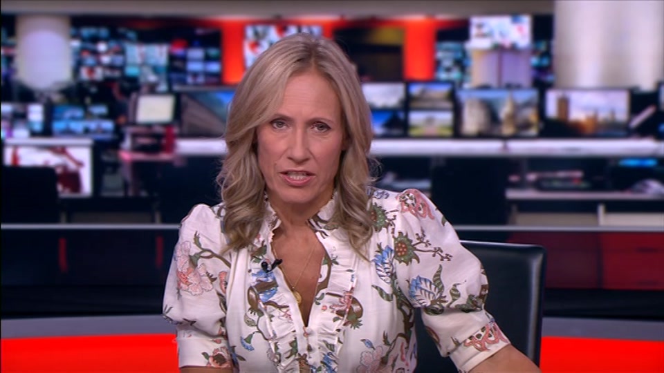 Broadcast still at 10m. BBC ONE West, BBC News, 5 August 2026.