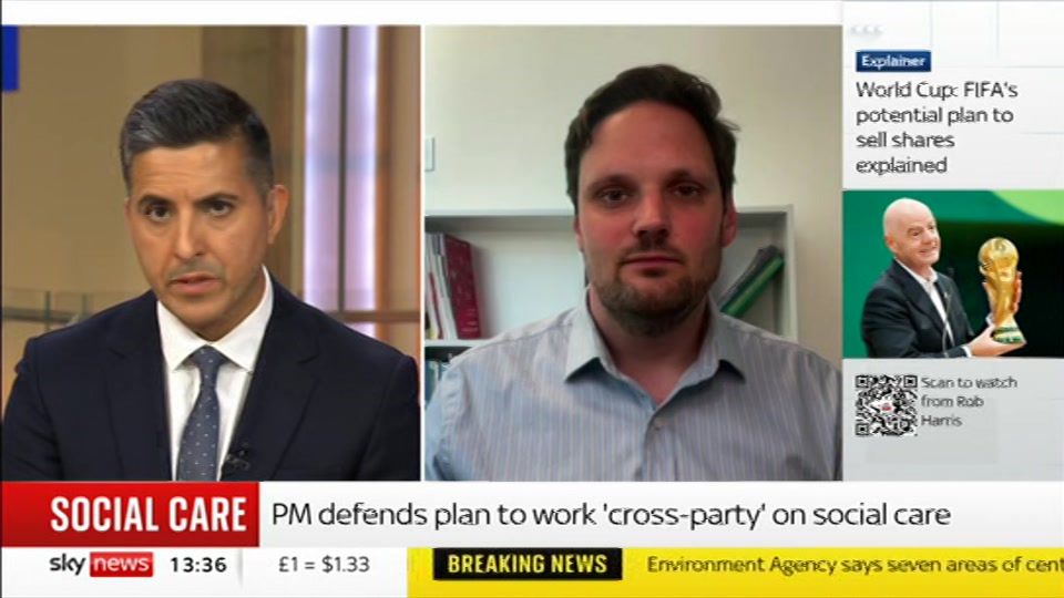 Still from Sky News at 6:00
