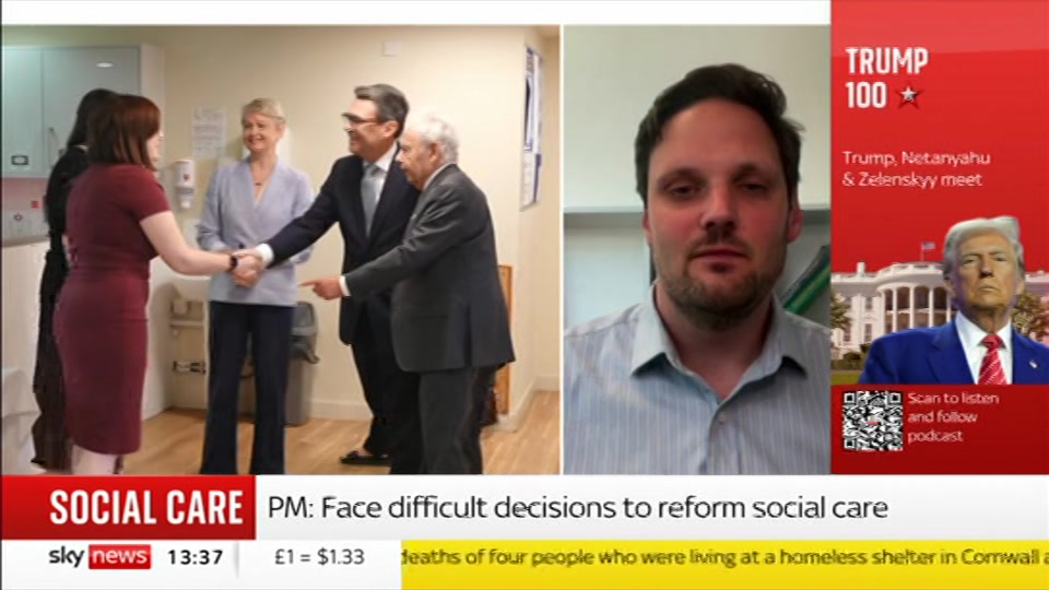 Broadcast still at 7m. Sky News, Sky News Today with Jayne Secker, 29 July 2026.