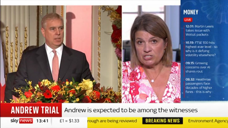 Broadcast still at 11m. Sky News, Sky News Today with Jayne Secker, 29 July 2026.