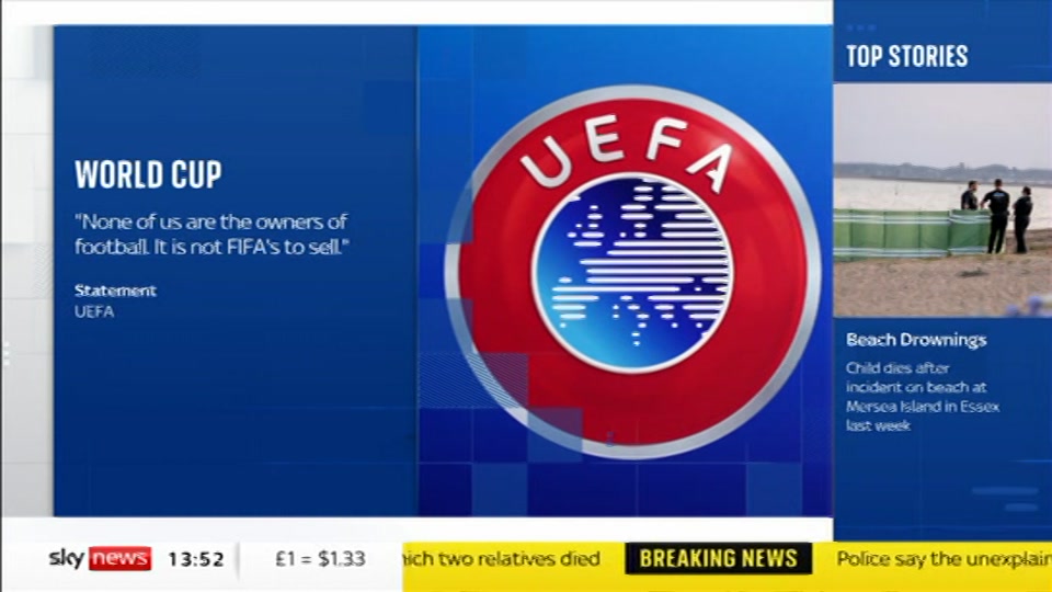 Still from Sky News at 22:00
