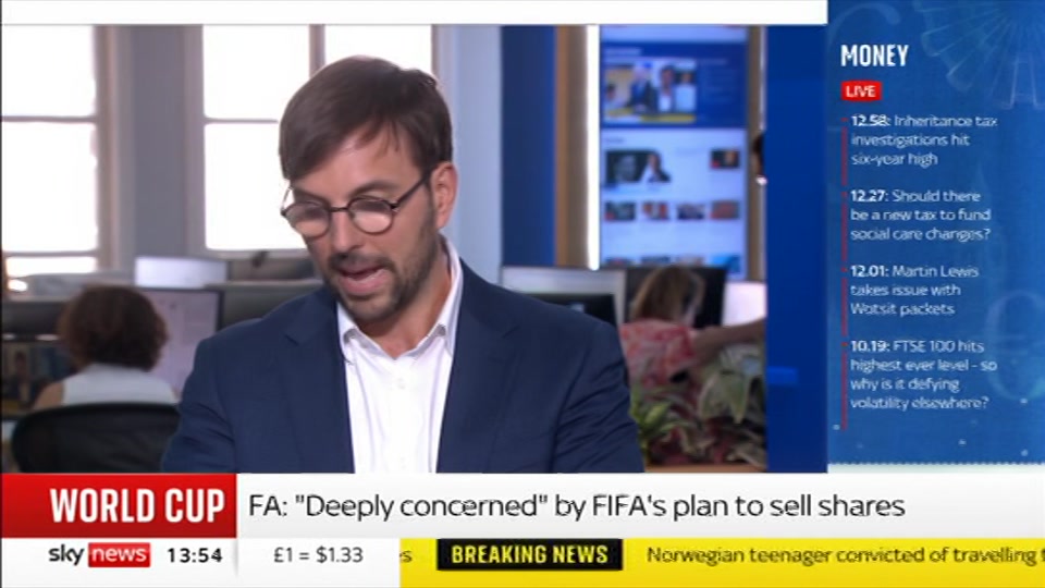 Still from Sky News at 24:00