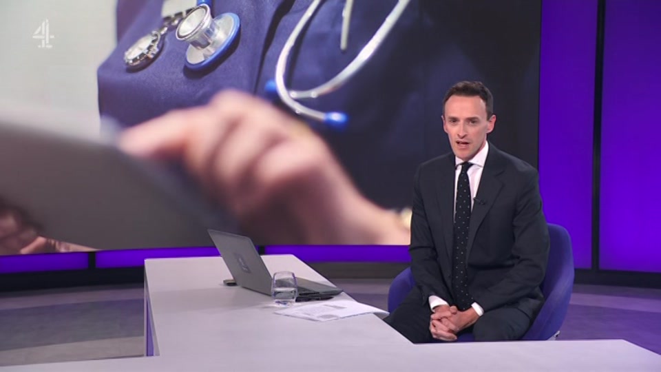 Broadcast still at 20m. Channel 4, Channel 4 News, 6 August 2026.