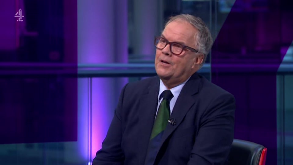 Broadcast still at 29m. Channel 4, Channel 4 News, 6 August 2026.