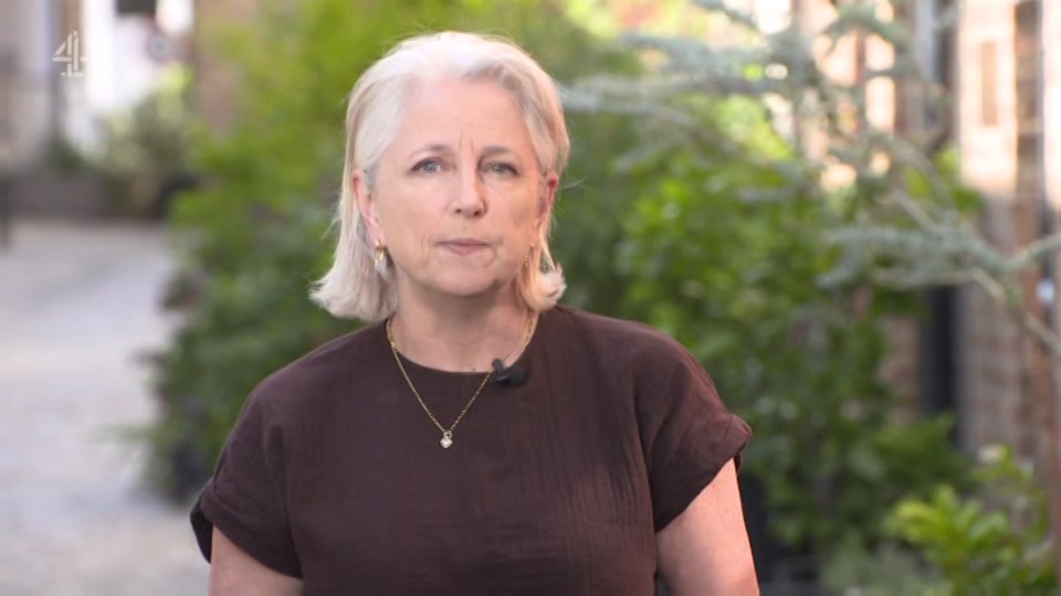 Broadcast still at 42m. Channel 4, Channel 4 News, 6 August 2026.