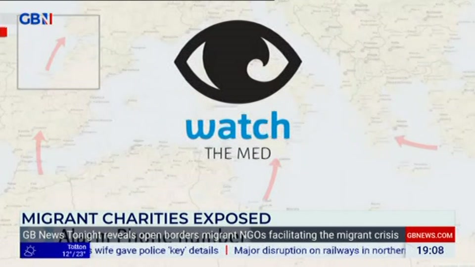 Still from GB News at 8:00