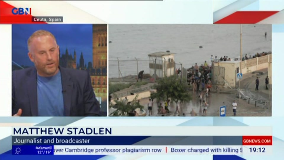 Broadcast still at 12m. GB News, New: GBN Tonight, 6 August 2026.