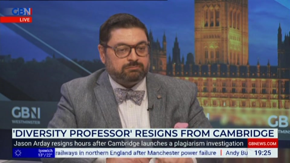 Still from GB News at 25:00