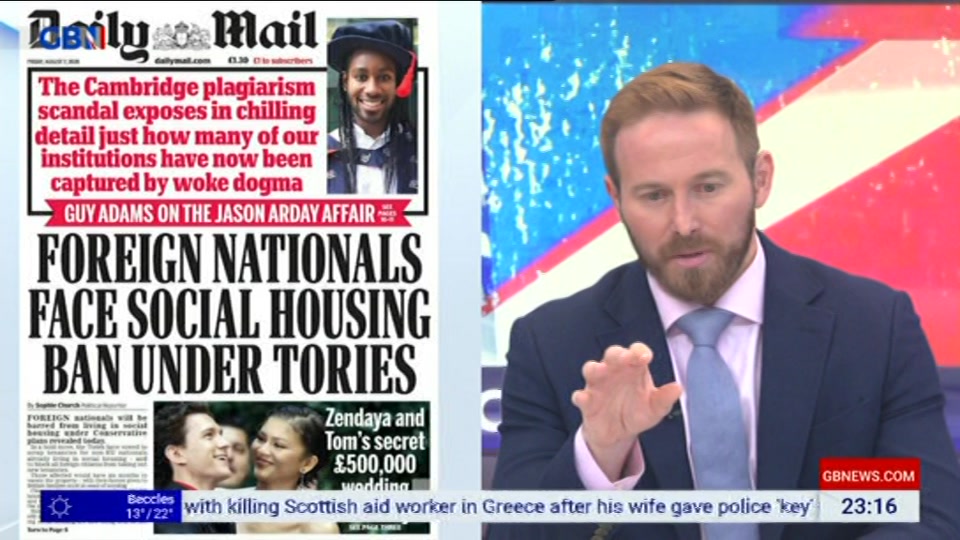 Still from GB News at 16:00