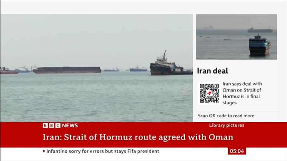 Still from BBC News at 4:00