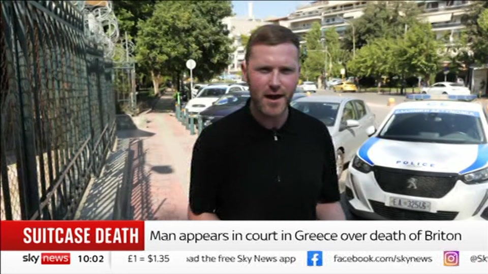 Broadcast still at 2m. Sky News, Sky News Today with Gareth Barlow, 6 August 2026.