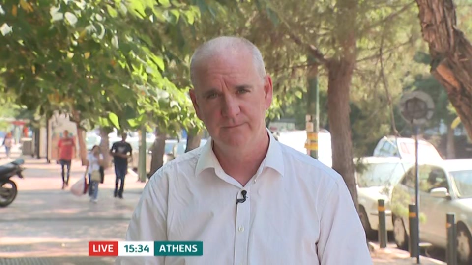 Broadcast still at 4m. ITV1, ITV Lunchtime News, 6 August 2026.