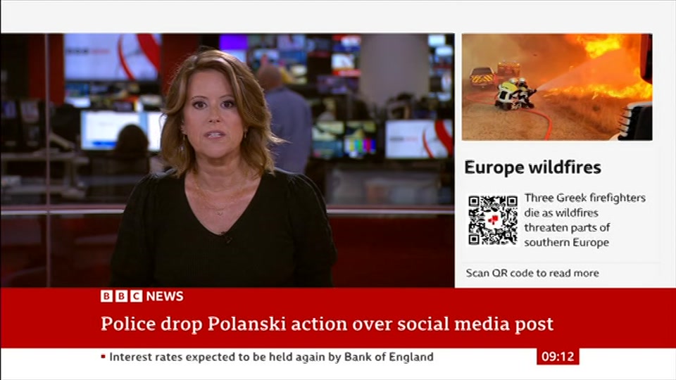 Still from BBC News at 12:00