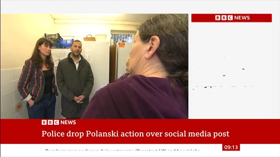 Broadcast still at 13m. BBC NEWS, BBC News, 30 July 2026.