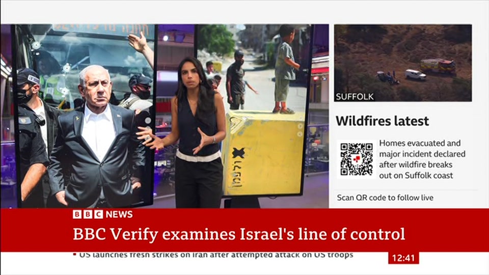 Still from BBC News at 11:00