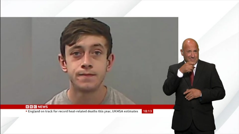 Still from BBC News at 13:00