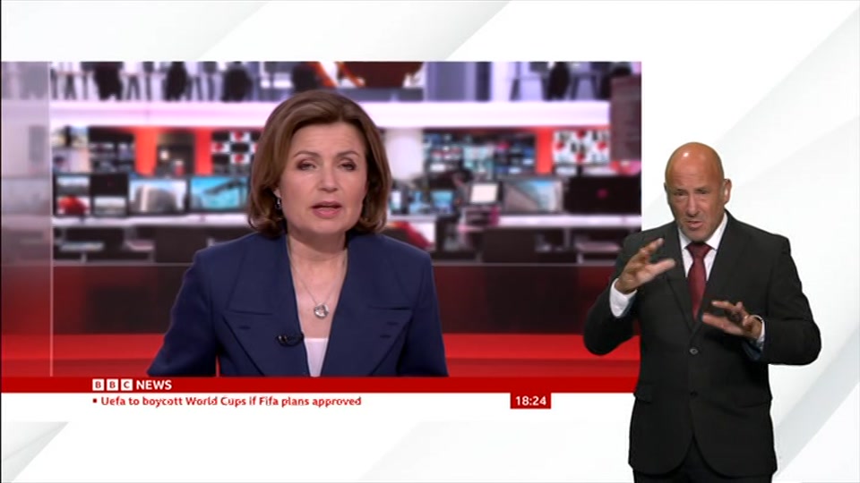 Still from BBC News at 24:00