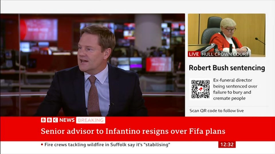 Still from BBC News at 2:00