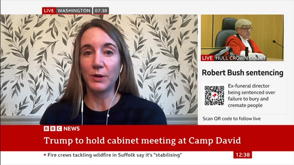 Still from BBC News at 8:00