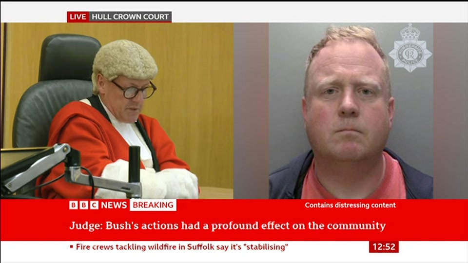 Still from BBC News at 22:00