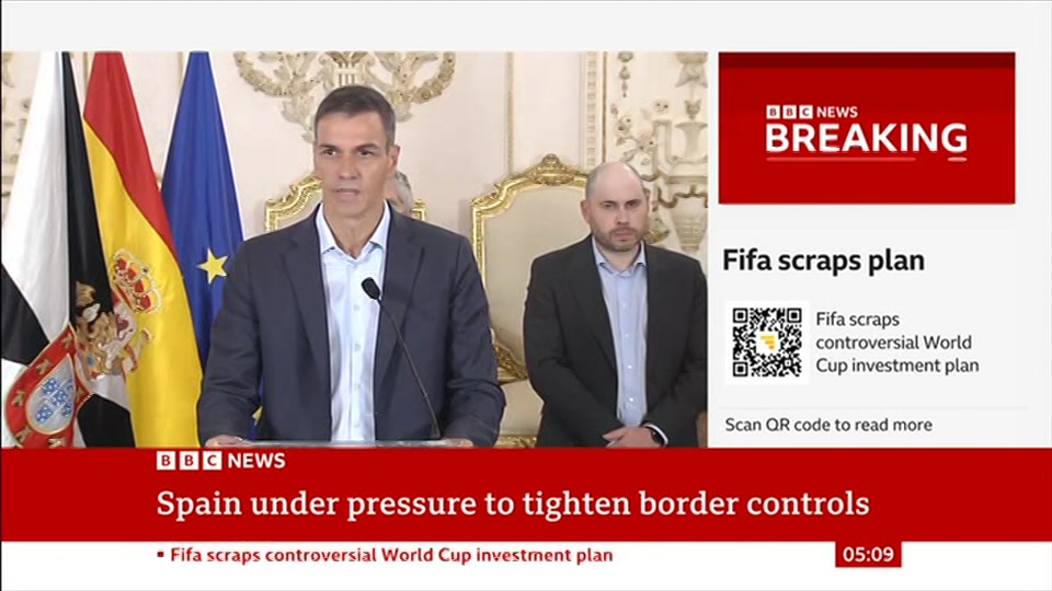 Broadcast still at 9m. BBC NEWS, BBC News, 1 August 2026.